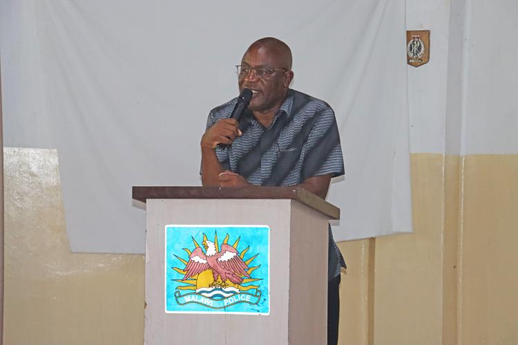 VAM president speaking