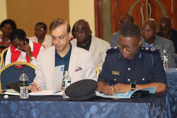 Guest of Honour and UNDP representative  